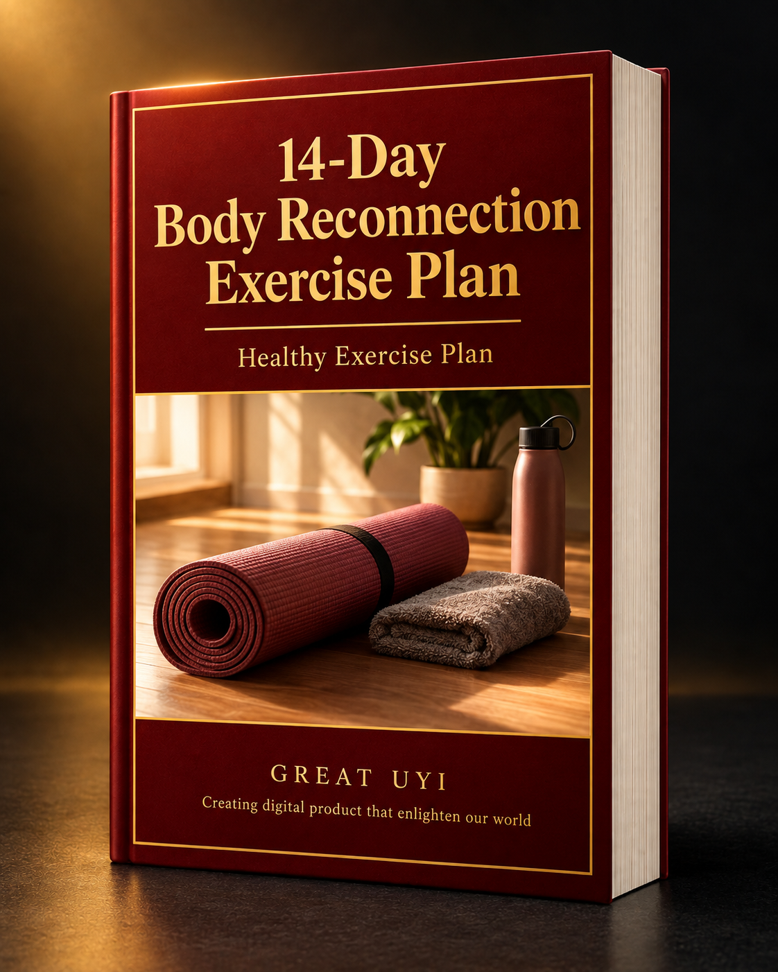 14-Day Body Reconnection Exercise Plan book cover by Great Uyi